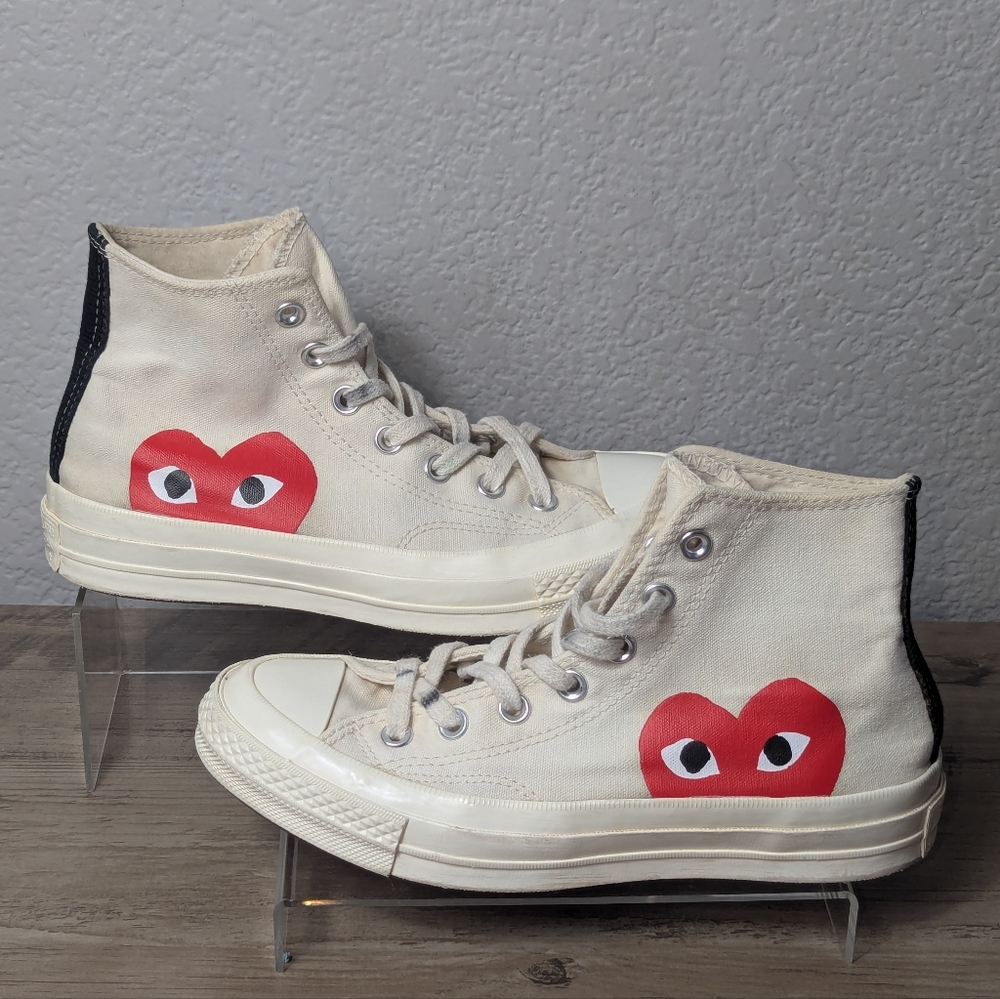 Converse Chuck Taylor All Star High x Comme des Garcons Milk 2015  Womens 7